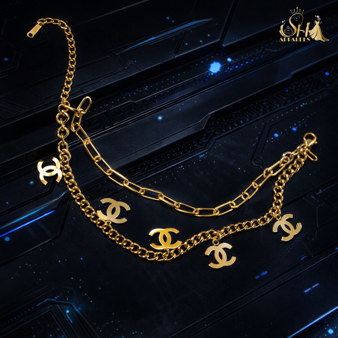 Double Chain Tiny charms